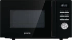 Микроволновая печь Gorenje, 20 л, электронное управление, 800 Вт, функция гриля, жидкокристаллический дисплей, 11 автоматических программ, черный цвет (629812)