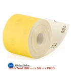 Шлифовальная шкурка Intertool 115 мм x 50 м x P180 бумага (BT-0823)