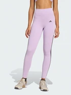 Спортивные леггинсы для фитнеса женские Adidas Optime 3-Stripes JX7323 S Фиолетовые (4068809578270) ($NL486258) - Уценка