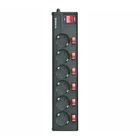 Фильтр питания REAL-EL RS-6 Extra 5 м черный