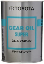 Трансмиссионное масло Toyota Gear Oil Super 75W-90 GL-5 1л.