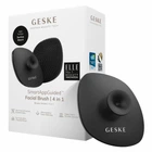 Щітка для обличчя GESKE Facial Brush 4в1 з тримачем сіра