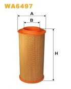 Фильтр воздуха WIX FILTERS 346=WA6497 WIX Filters (WA6497)
