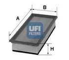 Воздушный фильтр UFI 3035100 Peugeot 308, 5008, 3008; Citroen C4, DS5, DS4 1444QP, 1444QQ, 1444RN