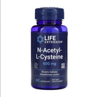 Добавка Life Extension N-Acetyl-L-Cysteine 600 мг