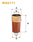 Фільтр повітря Hyundai H 150, H 200 Wix Filters (WA6111) WIX Filters (WA6111)