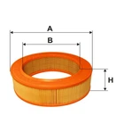 Воздушный фильтр WIX FILTERS WA6386 Mercedes E-Class A790X9601AAA, A0010949504, A0010940504