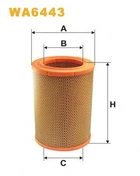 Фильтр воздуха WIX FILTERS 264=WA6443 WIX Filters (WA6443)