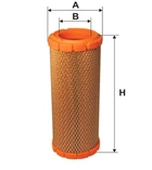 Повітряний фільтр WIX FILTERS 46438E 11802804, 31B3003710, 177074250071