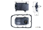 Фільтр масляний АКПП AUDI Q7 09-15, VW TOUAREG 10-18 з прокладкою (вир-во KNECHT-MAHLE) MAHLE (HX187KIT)