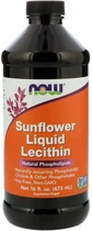 Натуральная добавка Now Foods Lecithin подсолнечный