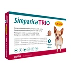 Таблетки від бліх, кліщів і гельмінтів для собак Simparica TRIO від 1.25 до 2.5 кг 3 таблетки (10024331)