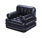 Надувное кресло Bestway 75114 раскладное из ПВХ 191х97х64 см до 100 кг Черный (127-9-75114 BW)