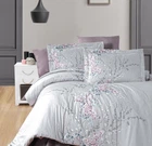 Двоспальний Євро комплект First Choice Wisteria Lilac Сатин
