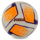М'яч футбольний №5 TPU ламінований зшитий машинним способом Joma DALI II 400649-214-T5 (№5, білий-помаранчевий)