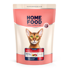 Сухой корм для кошек Home Food для стерилизованных с уткой и грушей