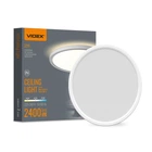 LED светильник с декоративной подсветкой VIDEX DL5R 22W 3000K-4000K-5000K White (VL-DL5R-22CW) 28616