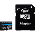 Карта памяти MicroSDXC 64GB UHS-I/U3 Class 10 Team Elite (TEAUSDX64GIV30A103)