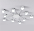 Потолочный светильник LUMINARIA RAY SLIM 10xGX53 WHITE 220V IP20