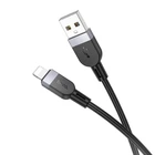 Кабель HOCO X109 Energy silicone charging data cable iP 2A/1m. Black