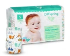 Підгузки "Meow The Cat", розмір S, 3-6 кг, 48 шт. - Offspring 48шт (1435397-31106952)