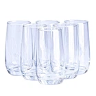 Набір склянок Deli Glass високих 6 штук по 360 мл TS Kitchen HP557