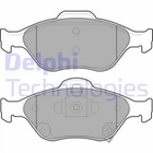 Гальмівні колодки Delphi LP2005 Toyota Yaris 04465YZZE3, 0446552200, 044650D050