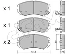Тормозные колодки Cifam (822-503-0)