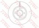 Диск гальмівний FORD B-MAX, TRW (DF6509)