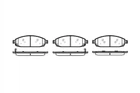 Гальмівні колодки ROADHOUSE 21173.02 Jeep COMMANDER (XK), Grand Cherokee II (WJ, WG), Grand Cherokee III (WH, WK) 05080868AA, 05080868AC, 5080868AA