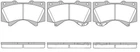 Гальмівні колодки ROADHOUSE 21271.02 Toyota Sequoiva, Land Cruiser; Lexus GX, LX 04465YZZR2, 0446560300, 0446560280