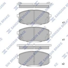 Колодки гальмівні Hi-Q (SANGSIN) SP1240 KIA Pro Ceed, Cerato, Ceed, Soul, Carens; Hyundai I30, Elantra, Creta S581011HA20, S581011HA10, OK2JA3328Z
