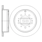 Диск гальмівний TOYOTA LEXUS LX570 (URJ201), LAND CRUISER 08- задн. (вир-во SANGSIN) HI-Q (SD4032)