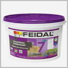Краска для стен и потолка Feidal Innenlatex Seidenmatt 7 Шелковисто-матовая Белая 5 л