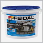 Фасадная силиконовая структурная краска Feidal Struktur Fassad Farbe 10 л