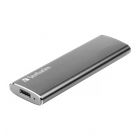 Зовнішній накопичувач SSD, 120Gb, Verbatim Vx500, Grey, Type-C 3.2 (Gen 2), 500 / 290 МБ/с (47441)