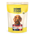 Беззерновой гипоаллергенный сухой корм Home Food для взрослых собак малых пород Утка и индейка