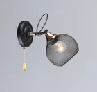 Бра VALESO K2273/1W Черный+Золото