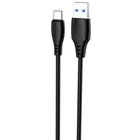 Кабель для зарядки Proove Simple Silicone, USB to Type-C, 3 А, длина 2 м, Черный (CCSS15001221)