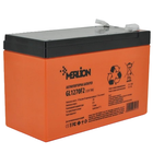 Аккумуляторная батарея для ИБП GEL Merlion GL1270F2, 12V, 7Ah, F2, Orange