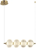 Люстра Italux Lazie PND-29038-4-GD LED 4x19W 3000К 1400Lm IP20