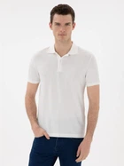 Поло длинное мужское Pierre Cardin G021SZ011-000-2248489(Beyaz) XL Белое (8683858804345)