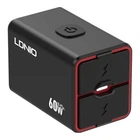 Зарядное устройство для автомобилей и мотоциклов LDNIO C108 60W, Black