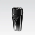 Акумуляторна електробритва для гоління бороди та вусів з USB Maestro MR-672 Pro Чорний + Щітка