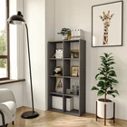 Стелаж для книг Moreli GT-10 Ш720/В1427/Г280 мм Антрацит