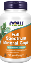 Мультимінерали для імунної системи Now Foods Full Spectrum Mineral Caps 120 веганських капсул в упаковці (ARE-575258)