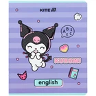Зошит предметний Kite Kuromi 48 аркушів, лінія, англійська мова HK25-240-8