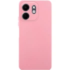 Чехол TPU GETMAN Liquid Silk Full Camera для Xiaomi Redmi 15C (EU) Розовый / Pink