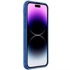 Карбоновая накладка Nillkin CamShield Pro Magnetic для Apple iPhone 15 Pro Max (6.7") Blue