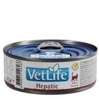 Влажный корм для кошек Farmina Vet Life Hepatic при хронической печеночной недостаточности 85 г